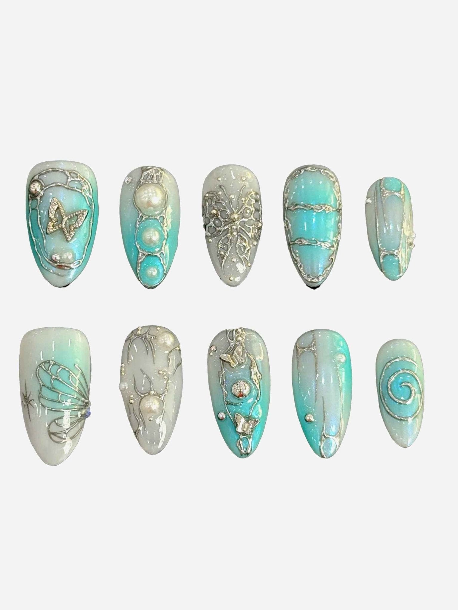 Blue metal - FancyNails