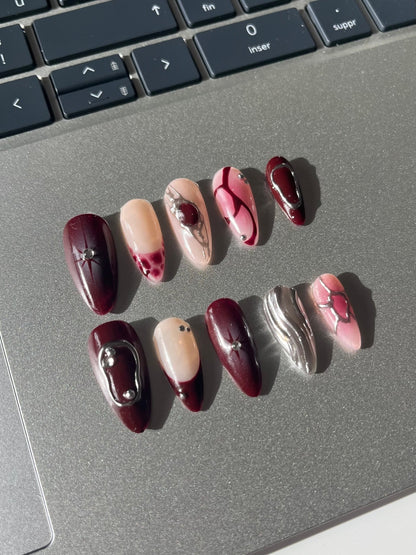 Cherry Drip - FancyNails