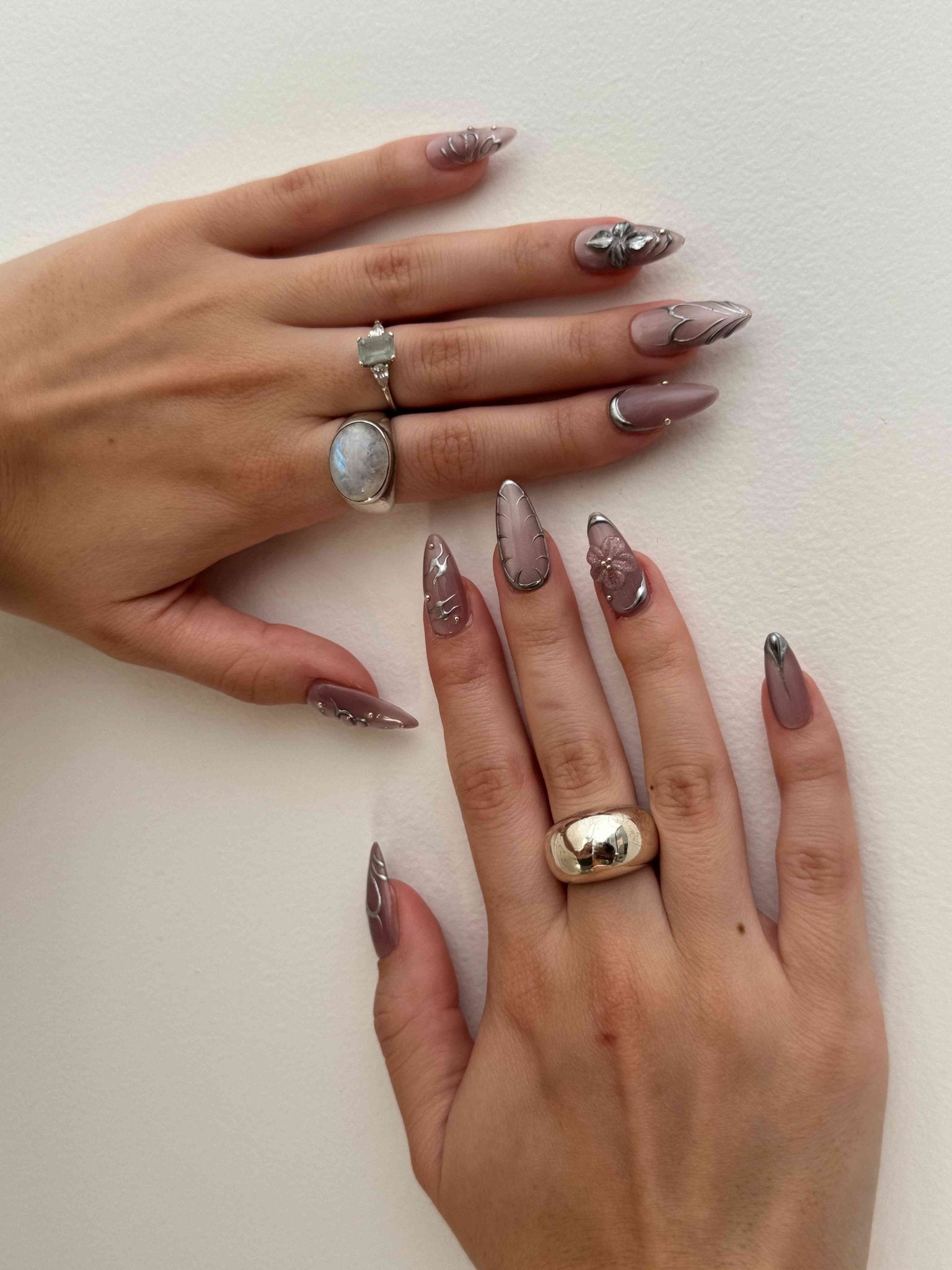 Nebula Silver - FancyNails