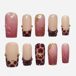 Rosy Square - FancyNails